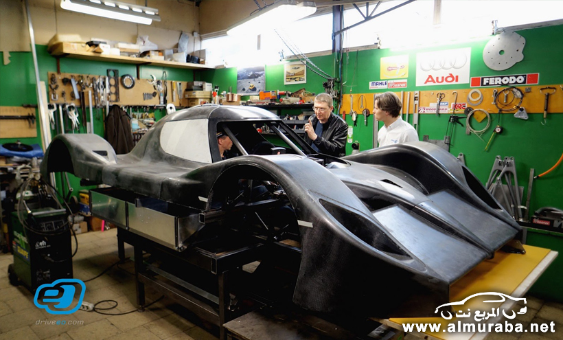 سيارة السباق "AWD" الخارقة تصنع في لاتفيا قادرة على مواجهة تحدي حلبة "بايكس بيك" 12